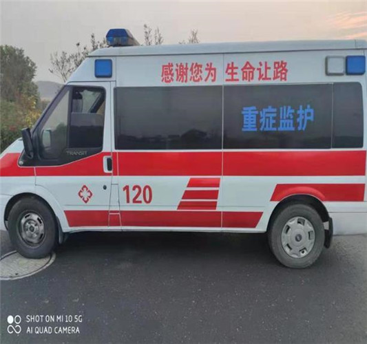 正阳救护车出租服务案例3