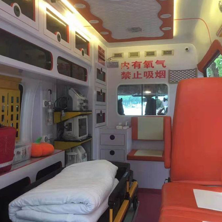 正阳癌症租赁救护车转运:为生命护航的科技与人文关怀